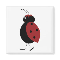 LadyBug Magnet