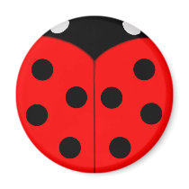 Ladybug Magnets
