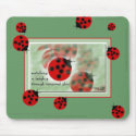 Ladybug Mousepad by Reflekshins Ladybug Mousepad