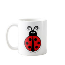 ladybug coffee mug