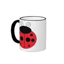 Ladybug Mug mugs