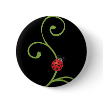 Ladybug on Vine Pins