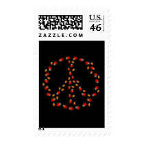 Ladybug Peace Postage postage by ladybugland Ladybug Peace Postage postage