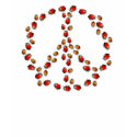 Ladybug Peace Sign T-Shirt by ashale8 Ladybug Peace Sign T-Shirt