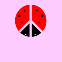 Ladybug Peace Tee t-shirts