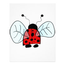 Ladybug Personalized Letterhead