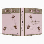 Ladybug Photo Album in Pink Binders