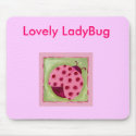 Ladybug-Photographic-Print-C13214722, Lovely La... mousepads by Karensplayground Ladybug-Photographic-Print-C13214722, Lovely La... mousepads