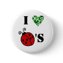 Ladybug pin buttons by AngelPalazzo Ladybug pin buttons