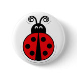 Ladybug Pin buttons