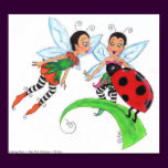 Ladybug Pixies Print