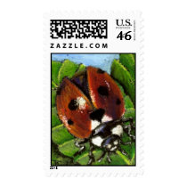 Ladybug postage