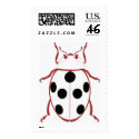 Ladybug postage by aurall Ladybug postage