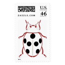 Ladybug postage