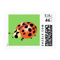 Ladybug Postage Stamps