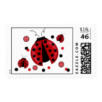 Ladybug Postage Stamps