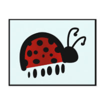 Ladybug postcards