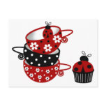 Ladybug Postcard - SRF