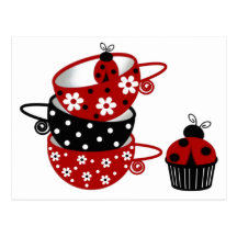 Ladybug Postcard - SRF