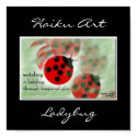 Ladybug Print by Reflekshins Ladybug Print