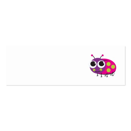 Ladybug Profile Card Business Card Templates