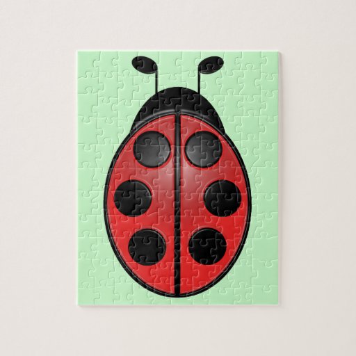 Ladybug Puzzle Zazzle