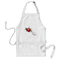 Ladybug Rockstar Apron