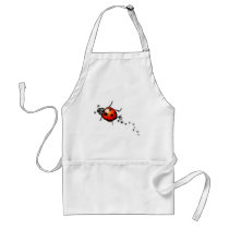 Ladybug Rockstar aprons