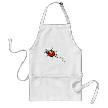 Ladybug Rockstar Apron