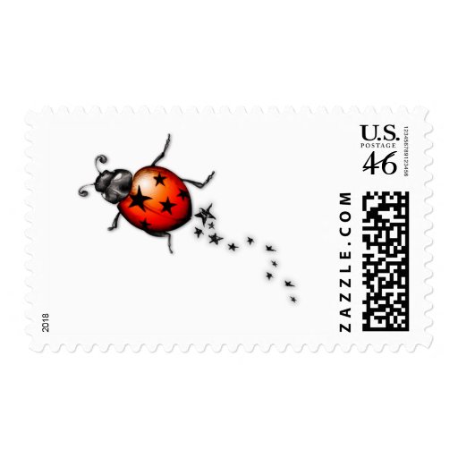 Ladybug Rockstar Stamp