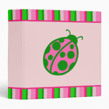Ladybug Scrapbook Binder