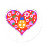 ladybug screen.ai round sticker