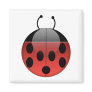 Ladybug Series 1 Square Magnet