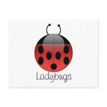 Ladybug Series 2 Postcard postcards