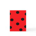 Ladybug Spots Note Card