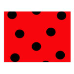 Ladybug Spots Postcard