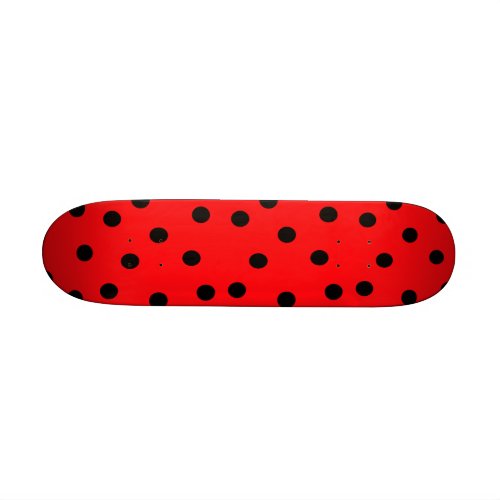 Ladybug Spots Skateboard skateboard