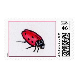 Ladybug Stamp stamp