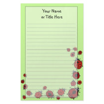 Ladybug Stationery
