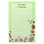 Ladybug Stationery