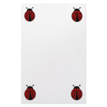 Ladybug stationery