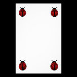 Ladybug stationery stationery