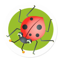Ladybug stickers