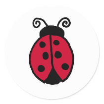 Ladybug Sticker