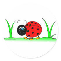 Ladybug Sticker
