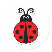 ladybug sticker