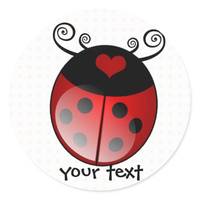 ladybug sticker