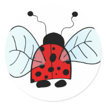 Ladybug stickers by dinatemraz Ladybug stickers