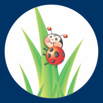 Ladybug Sticker