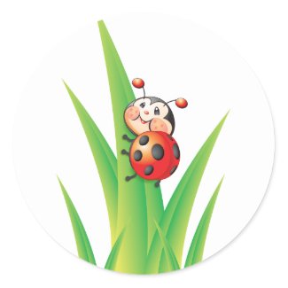 Ladybug Sticker sticker